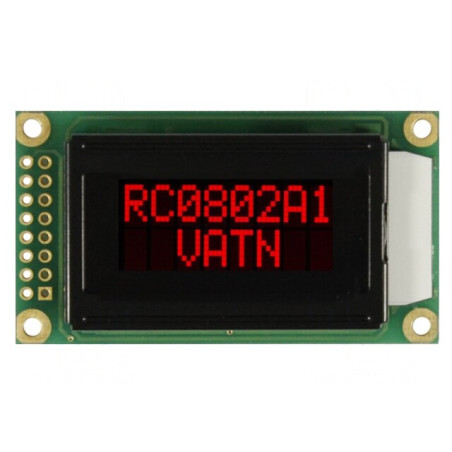 Afișaj LCD Alfanumeric 8x2 cu LED | Electronic-mag.ro | Componente Electronice