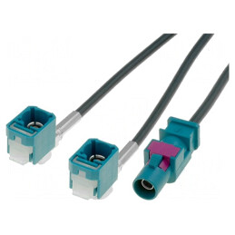 Adaptor Antenă Fakra dublu 0,25m pentru VW MFD2 | Electronic-mag.ro | Componente Electronice