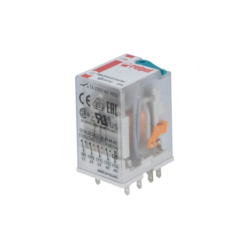 Releu Electromagnetic 4PDT 12V DC 6A | Electronic-mag.ro | Componente Electronice Releu Electromagnetic 4PDT 12V DC 6A | Electronic-mag.ro | Componente Electronice