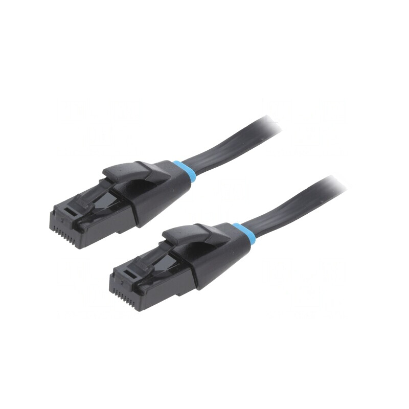 Patch Cord U/UTP Cat6 Negru 20m | Electronic-mag.ro | Componente Electronice