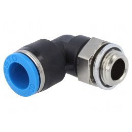 Racord push-in 90° 10mm 0,95-6bar | Electronic-mag.ro | Componente Electronice