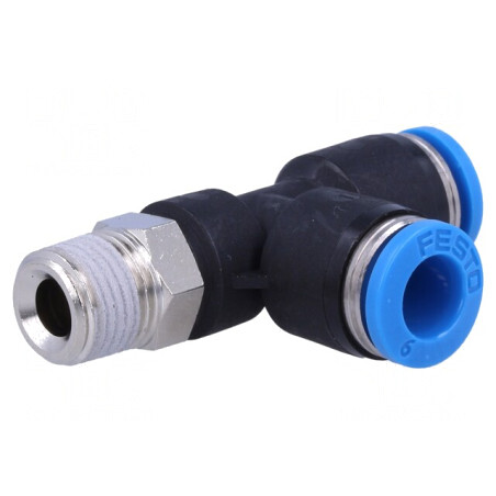 Racord Push-In T 0,95-6bar PBT | Electronic-mag.ro | Componente Electronice