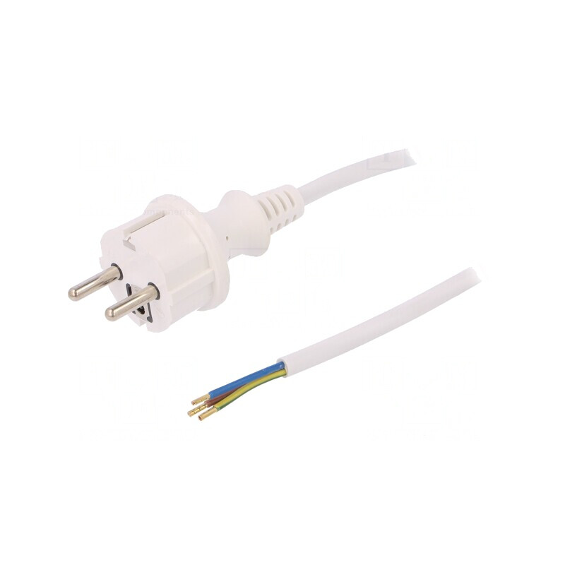 Cablu Electric SCHUKO 3x1mm2 PVC 5m | Electronic-mag.ro | Componente Electronice