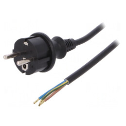 Cablu de Alimentare SCHUKO 5m 3x1mm2 | Electronic-mag.ro | Componente Electronice