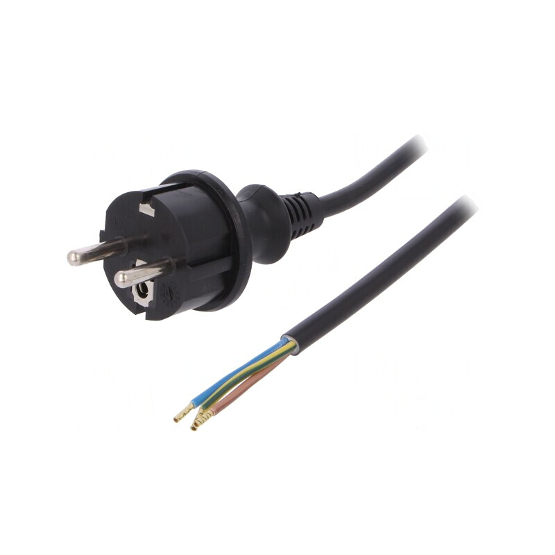 Cablu de Alimentare SCHUKO 5m 3x1mm2 | Electronic-mag.ro | Componente Electronice