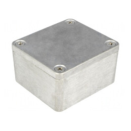 Carcasă Universală Aluminiu IP66 58x64x35mm | Electronic-mag.ro | Componente Electronice