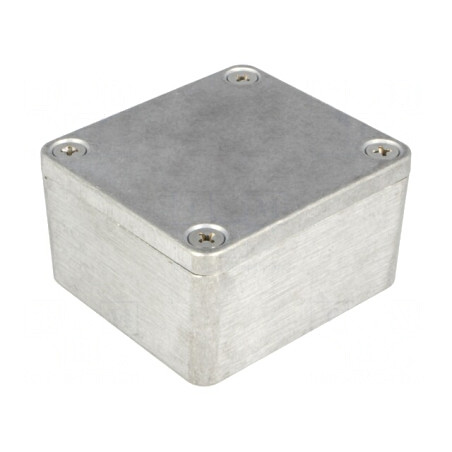 Carcasă Universală Aluminiu IP66 58x64x35mm | Electronic-mag.ro | Componente Electronice