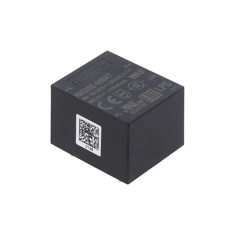 Convertor AC/DC 5W 5VDC | Electronic-mag.ro | Componente Electronice