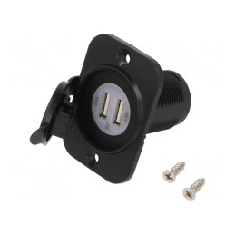 Încărcător Auto USB Dual 5V 2.4A | Electronic-mag.ro | Componente Electronice