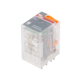 Releu electromagnetic 3PDT 24VAC 10A | Electronic-mag.ro | Componente Electronice