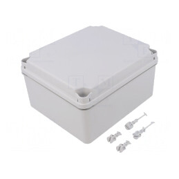 Carcasă universală gri deschis 155x179x99mm IK07 | Electronic-mag.ro | Componente Electronice