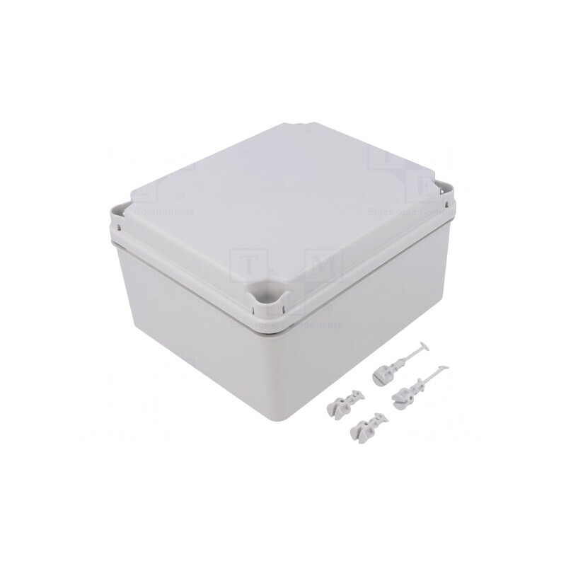 Carcasă universală gri deschis 155x179x99mm IK07 | Electronic-mag.ro | Componente Electronice