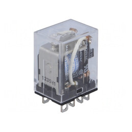 Releu electromagnetic DPDT 120VAC 10A | Electronic-mag.ro | Componente Electronice