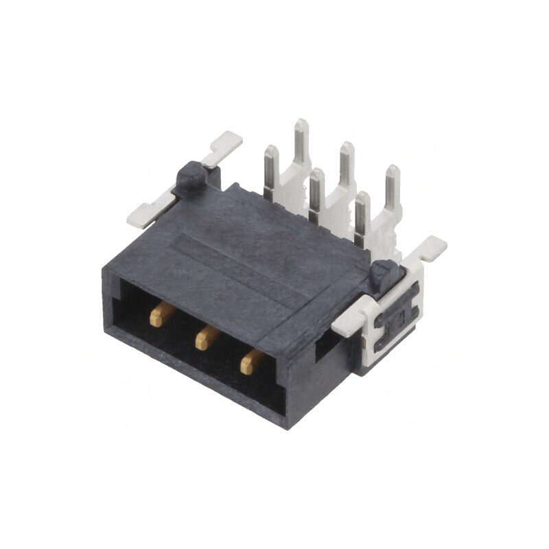 Conector PCB-PCB tată 3 pini 2,54mm har-flex® Power | Electronic-mag.ro | Componente Electronice