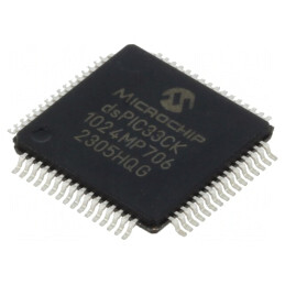 Microcontroler dsPIC 1024kB 128kB SRAM TQFP64 3-3,6VDC | Electronic-mag.ro | Componente Electronice