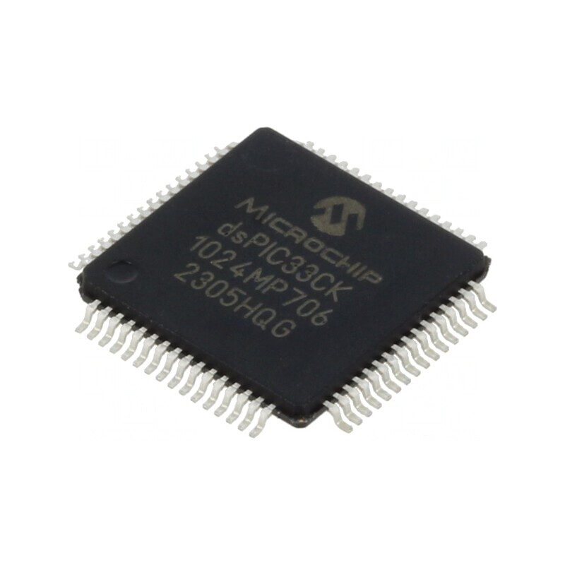 Microcontroler dsPIC 1024kB 128kB SRAM TQFP64 3-3,6VDC | Electronic-mag.ro | Componente Electronice