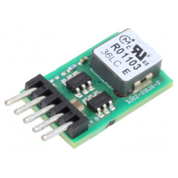 Convertor DC/DC 15W 4.5-14V 3A 0.6-6A SIP5 | Electronic-mag.ro | Componente Electronice