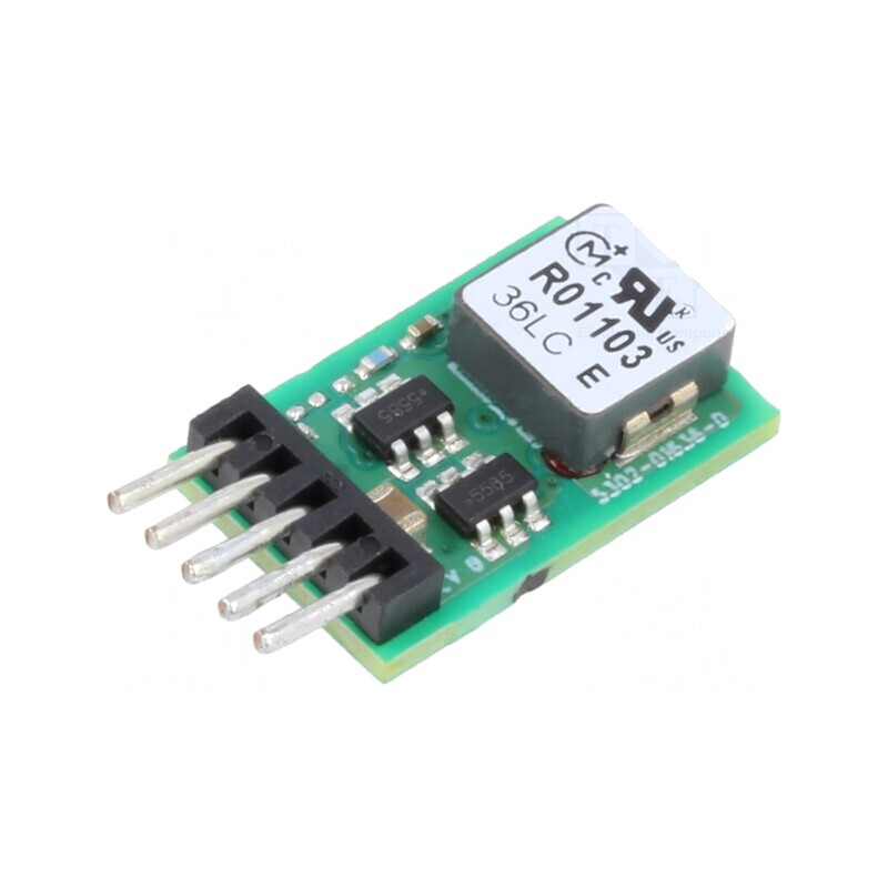 Convertor DC/DC 15W 4.5-14V 3A 0.6-6A SIP5 | Electronic-mag.ro | Componente Electronice