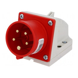 Conector Alimentare AC Trifazat 16A 400VAC IP44 | Electronic-mag.ro | Componente Electronice