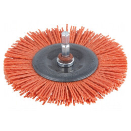 Perie Disc 100mm Hexagonal 1/4" | Electronic-mag.ro | Componente Electronice