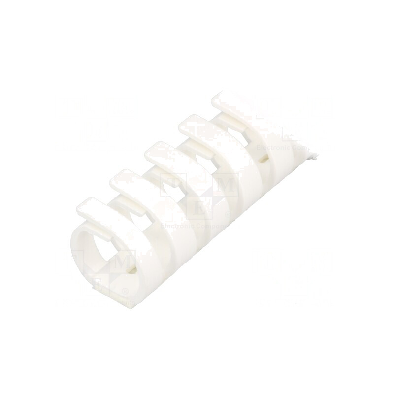Canal de cablu flexibil alb 0,5m | Electronic-mag.ro | Componente Electronice
