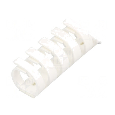Canal de cablu flexibil alb 0,5m | Electronic-mag.ro | Componente Electronice