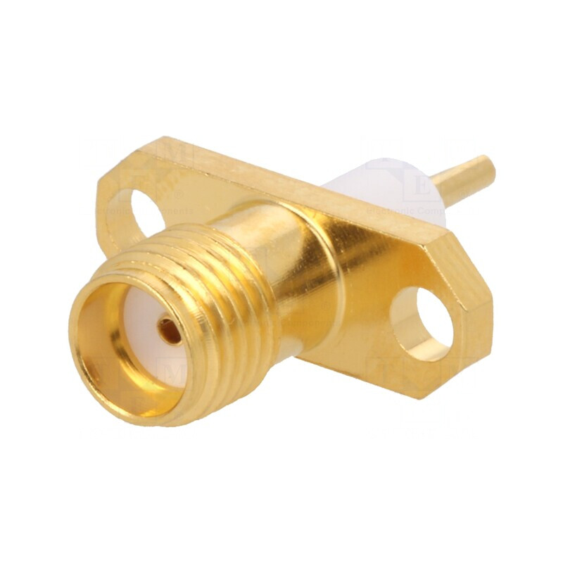 Soclu SMA Mamă Aurit 50Ω PTFE | Electronic-mag.ro | Componente Electronice