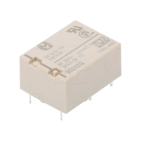 Releu Electromagnetic SPST-NO/SPST-NC 5VDC pentru PCB | Electronic-mag.ro | Componente Electronice