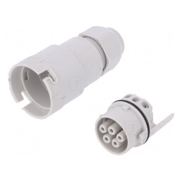 Conector Alimentare AC Terminal Șurub Mamă 9-12mm 16A