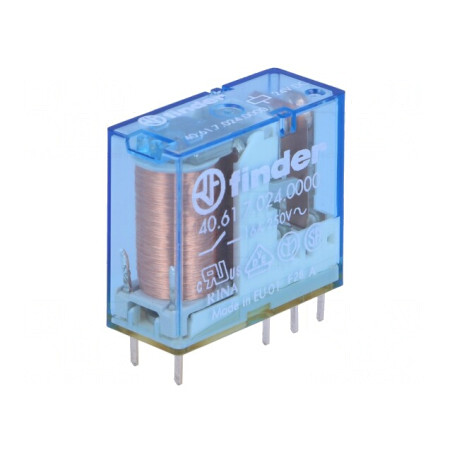 Releu Electromagnetic SPDT 24VDC 30A | Electronic-mag.ro | Componente Electronice