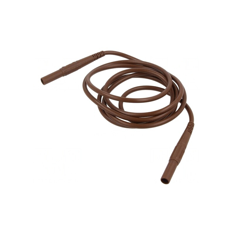 Cablu măsurare 32A mufă banană 4mm maro | Electronic-mag.ro | Componente Electronice Cablu măsurare 32A mufă banană 4mm maro | Electronic-mag.ro | Componente Electronice