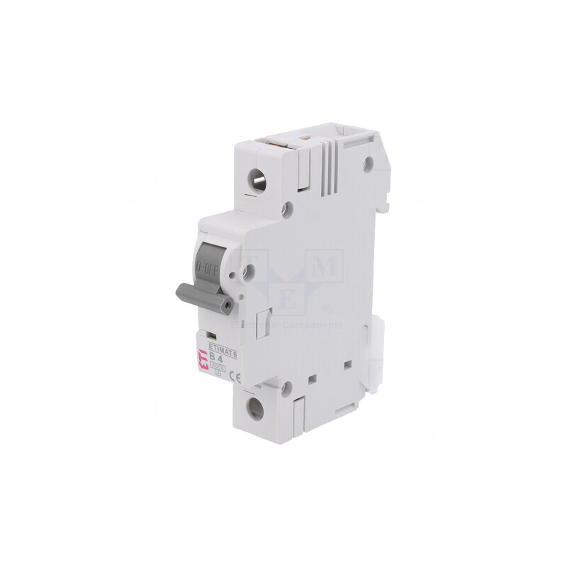 Întrerupător de Supracurent 4A 1P 6kA 230/400V | Electronic-mag.ro | Componente Electronice
