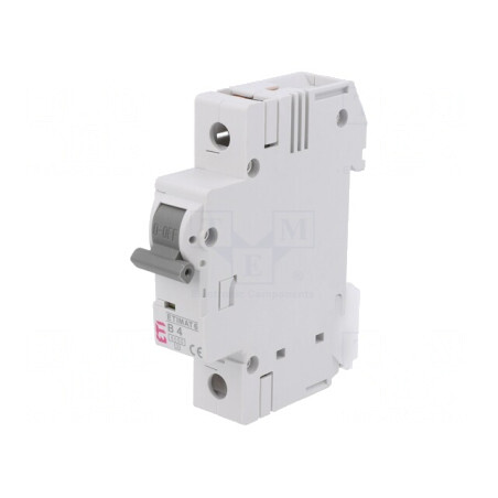 Întrerupător de Supracurent 4A 1P 6kA 230/400V | Electronic-mag.ro | Componente Electronice