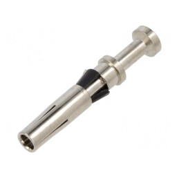 Pin mamă aliaj cupru nichelat 10A 0,75-1mm2 crimpat | Electronic-mag.ro | Componente Electronice