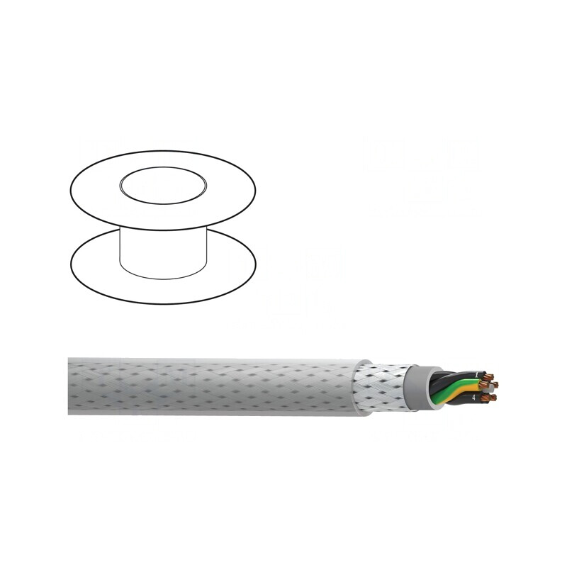 Cablu MACHFLEX 350SY PVC Transparent 100m | Electronic-mag.ro | Componente Electronice
