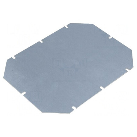 Placă de montare oțel zincat 210x160x1,5mm | Electronic-mag.ro | Componente Electronice