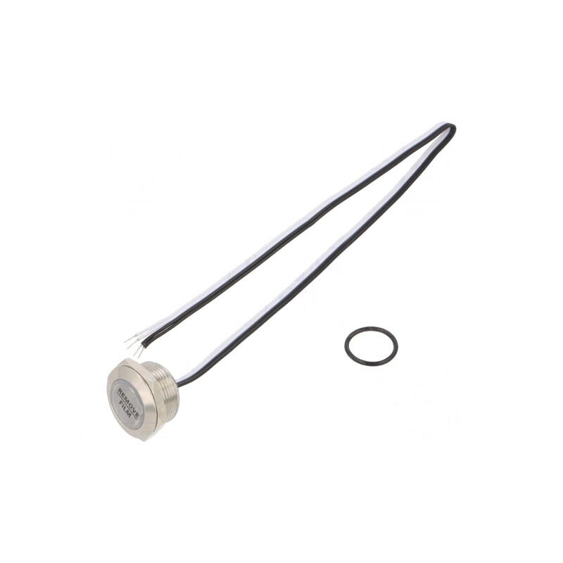 Comutator anti-vandalism verde SPST-NO 50mA 24V IP65 | Electronic-mag.ro | Componente Electronice