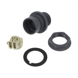 Conector fibră optică duplex multimod 2 pini | Electronic-mag.ro | Componente Electronice