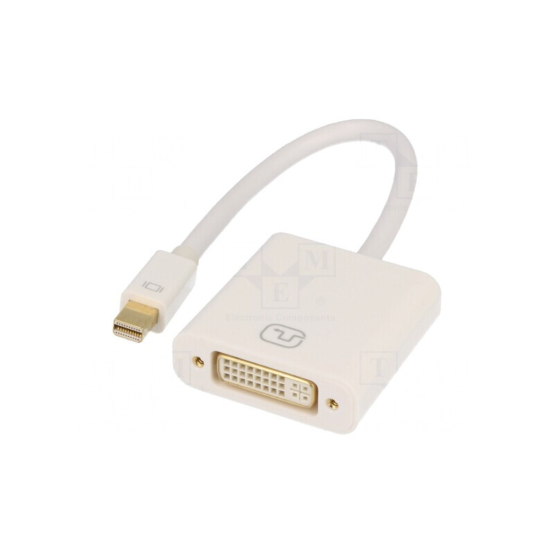 Adaptor DVI-I la mini DisplayPort, 0.15m, Alb | Electronic-mag.ro | Componente Electronice Adaptor DVI-I la mini DisplayPort, 0.15m, Alb | Electronic-mag.ro | Componente Electronice
