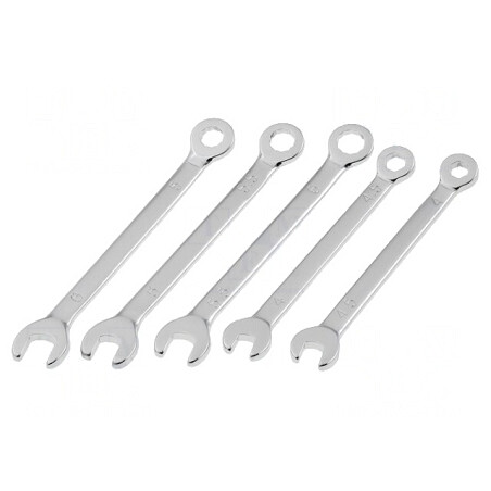 Set Chei Combinate 4-6mm Oțel 5 Buc. | Electronic-mag.ro | Componente Electronice