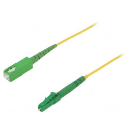 Patch Cord Fibra Optica LC/APC SC/APC 2m 9/125um | Electronic-mag.ro | Componente Electronice