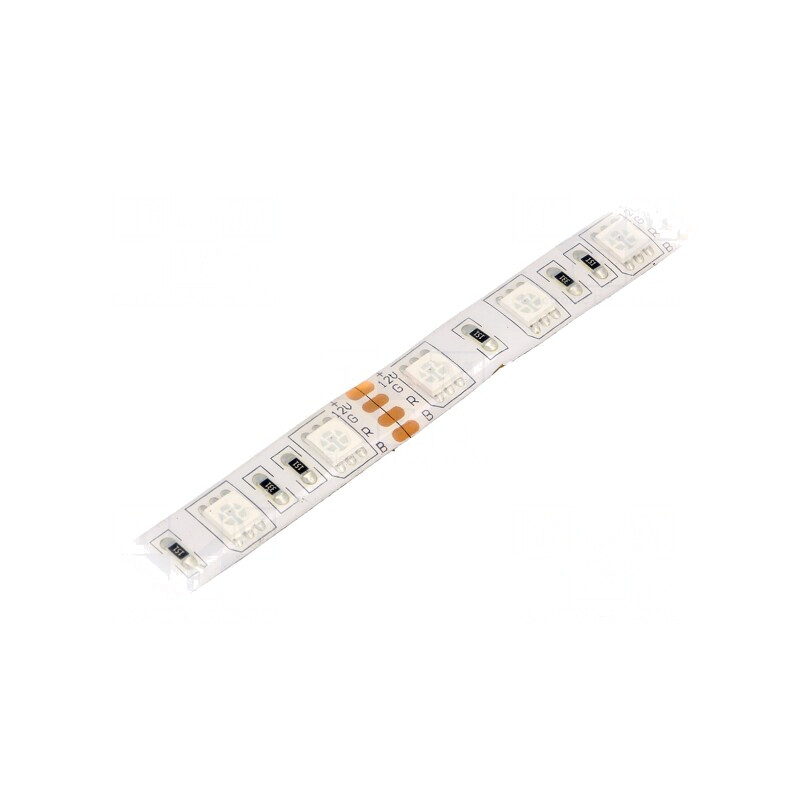 Bandă LED RGB 12V 14.4W/m IP54 | Electronic-mag.ro | Componente Electronice