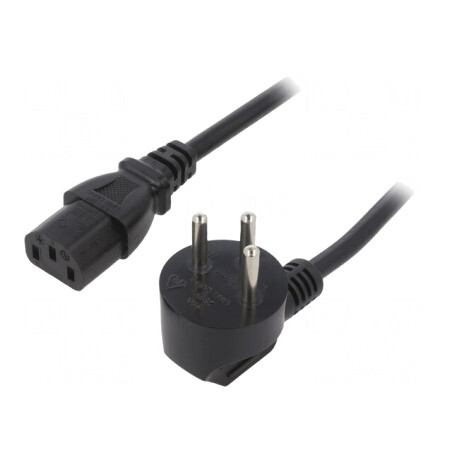 Cablu Alimentare 3x1mm2 IEC C13 Mamă 5m | Electronic-mag.ro | Componente Electronice