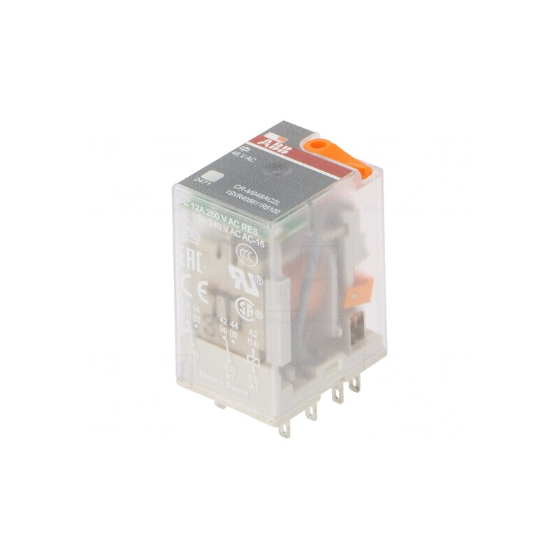 Releu Electromagnetic DPDT 48VAC 12A | Electronic-mag.ro | Componente Electronice Releu Electromagnetic DPDT 48VAC 12A | Electronic-mag.ro | Componente Electronice