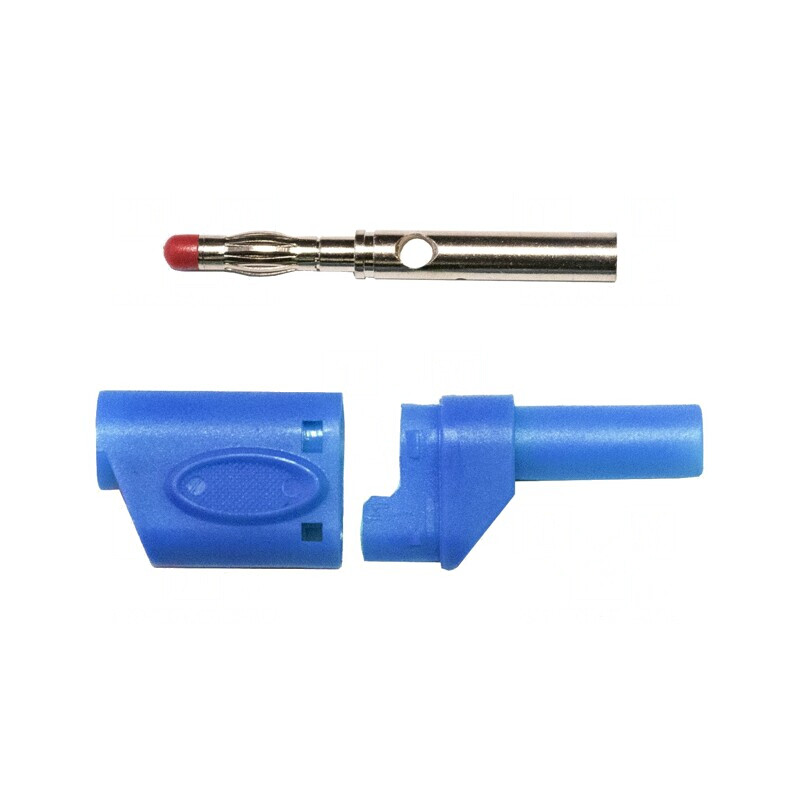 Mufă Banană Albastră 4mm 45A 600VAC Cupru Beriliu | Electronic-mag.ro | Componente Electronice Mufă Banană Albastră 4mm 45A 600VAC Cupru Beriliu | Electronic-mag.ro | Componente Electronice