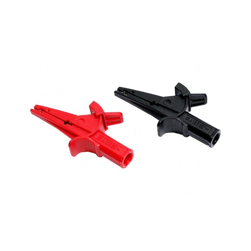 Bornă crocodil 10A 99mm 2 bucăți - neagră și roșie | Electronic-mag.ro | Componente Electronice Bornă crocodil 10A 99mm 2 bucăți - neagră și roșie | Electronic-mag.ro | Componente Electronice