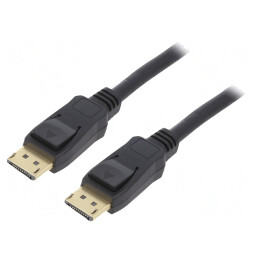 Cablu DisplayPort 1.4 HDCP 2.2 2m Negru | Electronic-mag.ro | Componente Electronice