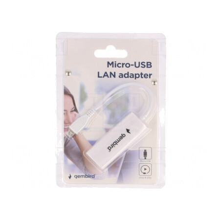 Adaptor USB-Fast Ethernet RJ45 Alb | Electronic-mag.ro | Componente Electronice