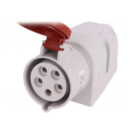 Conector de Alimentare AC Trifazat 32A 400VAC IP44 | Electronic-mag.ro | Componente Electronice