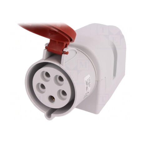 Conector de Alimentare AC Trifazat 32A 400VAC IP44 | Electronic-mag.ro | Componente Electronice